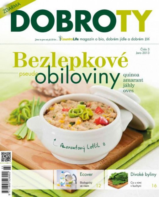 Jarní Dobroty ke stažení Zdarma v PDF (Vydává Country Life, s. r. o. - www.countrylife.cz)
