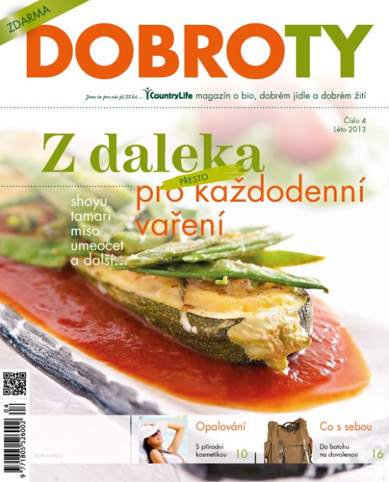 Letní číslo Dobrot ke stažení Zdarma v PDF (Vydává Country Life, s. r. o. - www.countrylife.cz)