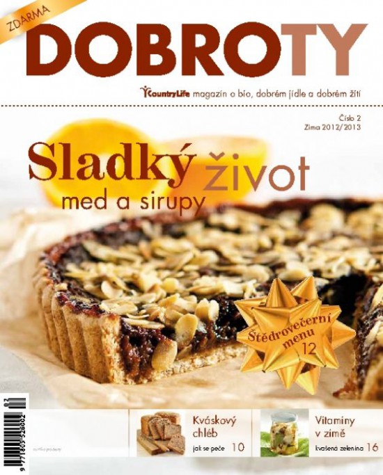 Dobroty - Sladký život ke stažení Zdarma v PDF (Vydává Country Life, s. r. o. - www.countrylife.cz)